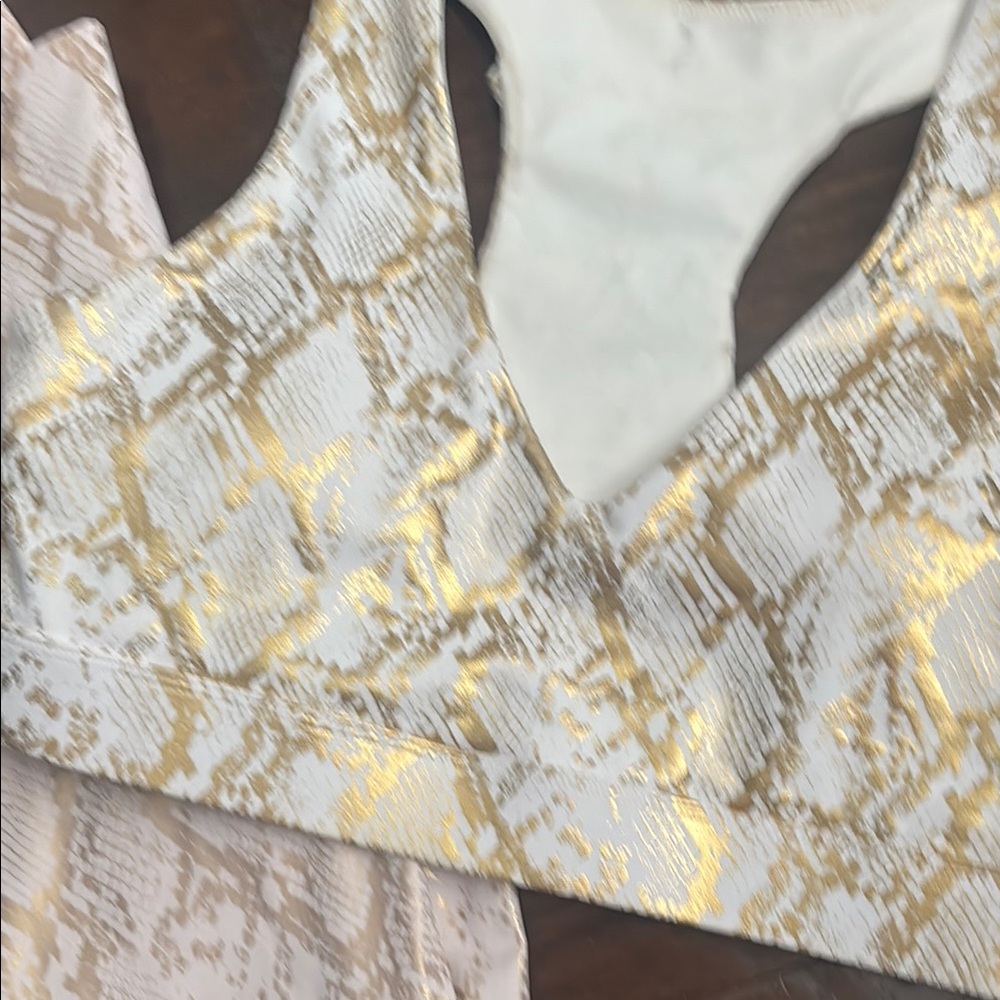 Fabletics Snakeskin Print Activewear Set - image 2